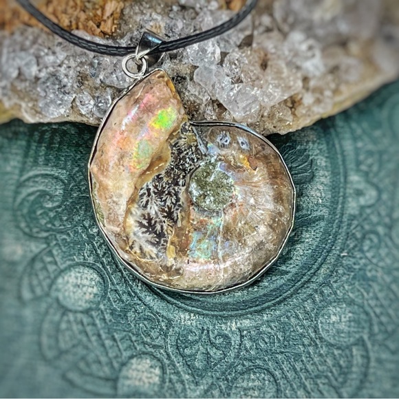 Ammonite Pendent Necklace - Picture 5 of 8